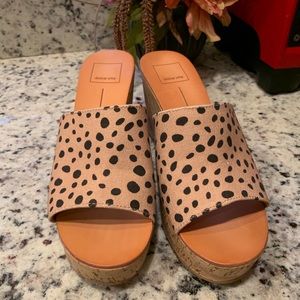 Dolce Vita animal style print slides 7M